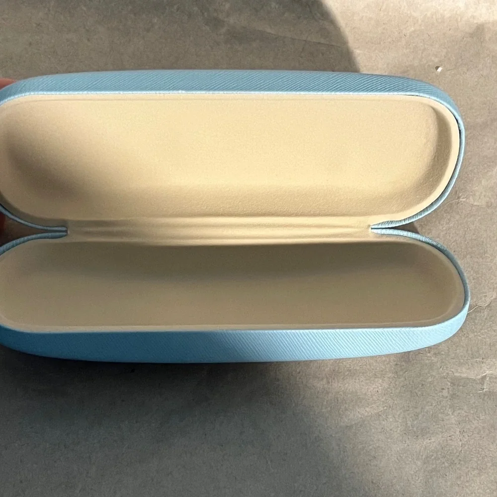Sanrio Cinnamoroll Glasses Case Light Blue Kawaii Hard Shell Eyewear Protector